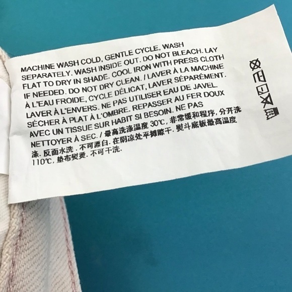 Theory Kick Denim Size 32 Ivory Off White 5-Pocket Boot/flare Cropped Je… - Picture 9 of 10